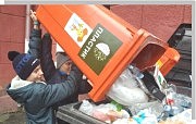Собранный учениками пластик отправляется на переработку