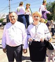 Валерій Шовкалюк і Ірина Бірюкова