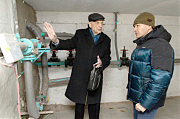Евгений Мальнев (слева) с куратором проекта «Habitat для одесситов» Нурланом Молдошерипом