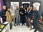 Світлина на згадку разом з одеськими ротарійцями та керівництвом ветеранського громадського об’єднання «Одіссей»