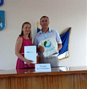 Тамара Кутонова и Олег Белоус подписали спасительный для реки меморандум
