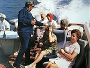 Леонид Брежнев на борту любимого катера