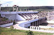 Плотина Днестровской ГЭС