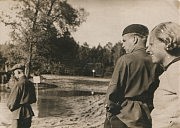 1938 год. Киев. Рядом с В. Чкаловым