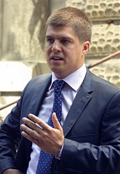 Сергей Данилко, руководитель инвестиционного проекта, полон решимости восстановить дом Руссова