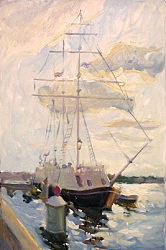 Работа с выставки