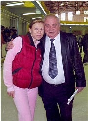 Оксана Баюл и Николай Змиевский: дружба выдержала испытание временем. Фото из личного архива Н. Змиевского