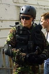 Командир спецназа капитана III ранга Владимир Жук