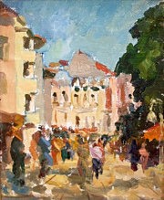 Работа Геннадия Шелепкова с выставки