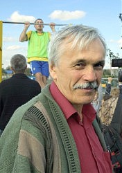 Один из инициаторов появления в Сухом Лимане спорткомплекса Павел Коряк