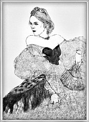 Эскиз Рустама Хамдамова