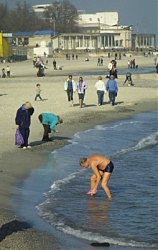 В воскресенье, 14 ноября, на пляже «Ланжерон»