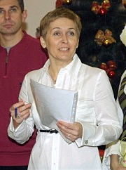 Председатель правления ОАО «Одесский каравай» Светлана Турчанская рассказывает о предновогодней торговле