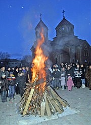 Костер Терендеза на Гагаринском плато