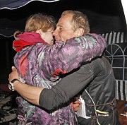 Первые поздравления новому победителю забега Денису Коновалову