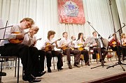 Лауреат первой премии ансамбль домристов ОГМА
