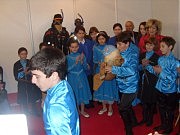 Выступление юных артистов