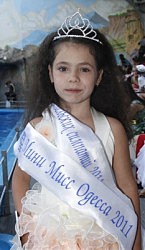 «Мини-мисс Одесса-2011» пятилетняя Валерия Зарицкая