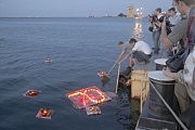 Акция «Свеча памяти» на морском вокзале