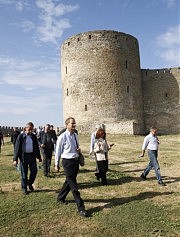 На экскурсии в Белгород-Днестровской крепости