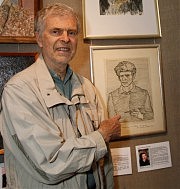 Владимир Стрельников и его автопортрет