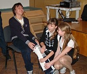 Тренировка по оказанию первой медицинской помощи учеников школы №39 Приморского района