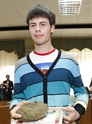  Самый молодой участник забега «железных людей»