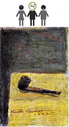 Валентин Хрущ. «Трубка». 1992