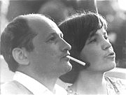 1968 г. С поэтом Юрием Михайликом