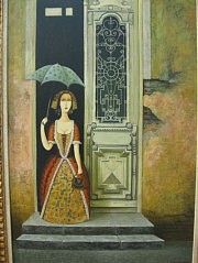 Звиад Гоголаури. «Девушка в парадном», 2011 г