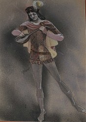 Эскиз Н. Бевзенко-Зинкиной