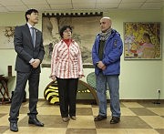 Торжественную церемонию открытия провели председатель Корейского культурного общества Эдуард Ким, искусствовед Анна Глазова и одесский художник Сергей Лыков