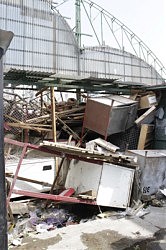 Куча хлама. А раньше это было имущество предпринимателей