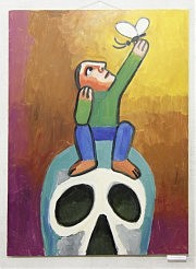 Одна из работ художника