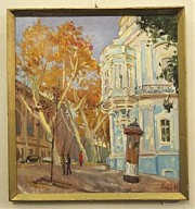 На фото Олега Владимирского — работа с выставки