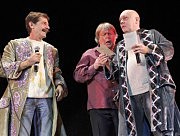 С Владимиром Комаровым и Борисом Барским — в роли Бетховена. Фото Олега Владимирского