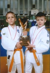 Призеры первенства Европы Назар Кулешов и Павел Зайченко