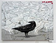 Картина Дарьи Фисай «Свой среди чужих»