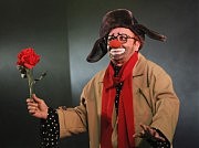 Клоун Михаил Ахметшин из Ирбита (Свердловская область, Россия)