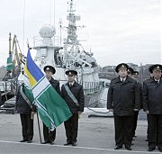 Морские пограничники Ялтинского и Севастопольского отрядов морской охраны в Одессе