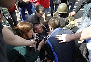 Новый раненый на Греческой