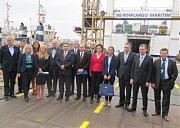 На паромном комплексе в Констанце