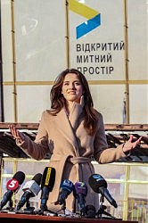 Начальник Одесской таможни Государственной фискальной службы Юлия Марушевская 