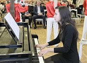 Дипломант первой премии в номинации «Композиторское творчество» Таисия Шаповалова (преподаватель — С.Зоркина)