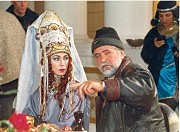 Съемка фильма «На поле крови»