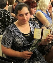 Оксана Шевченко из села Новоселка Тарутинского района — мать одиннадцати детей