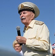 Своими воспоминаниями делится ветеран-подводник, участник Второй мировой войны, капитан 1-го ранга Петр Паньков