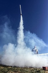 Эффектный старт украинской ракеты