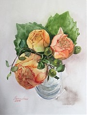 «Букет в стакане»