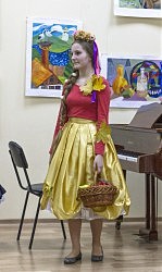 Кристина Булат в образе Осени